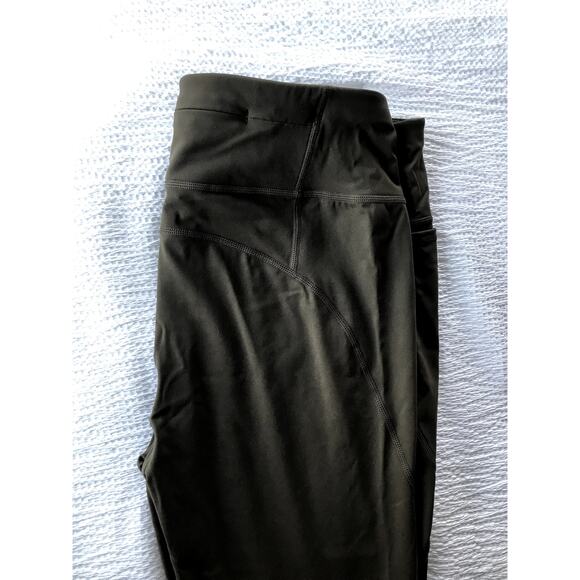 Sweaty Betty The Power 7/8 Olive Workout Leggings XXL - Picture 4 of 11